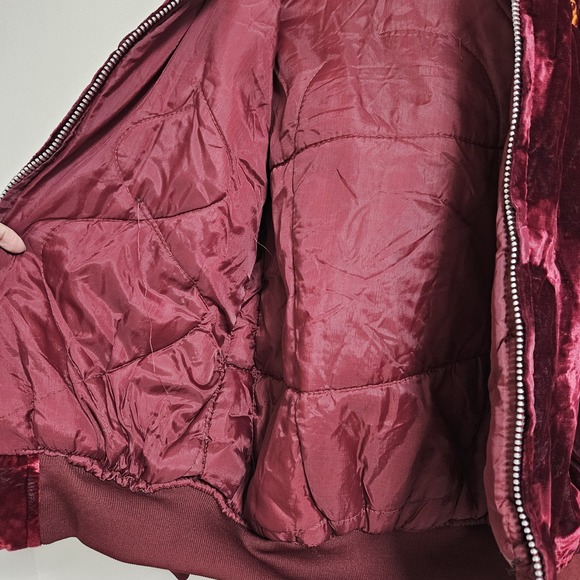 Vintage 80s Sukajan Far East Tour Okinawa Japan Bomber Jacket Dragon Small EUC - Picture 3 of 15